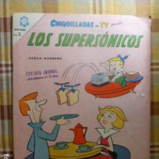 Tebeos: COMIC CHIQUILLADAS LOS SUPERSONICOS Nº 168 1965 DE NOVARO