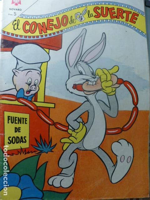 Tebeos: COMIC EL CONEJO DE LA SUERTE N&ordm; 196 1964 DE NOVARO - Foto 1