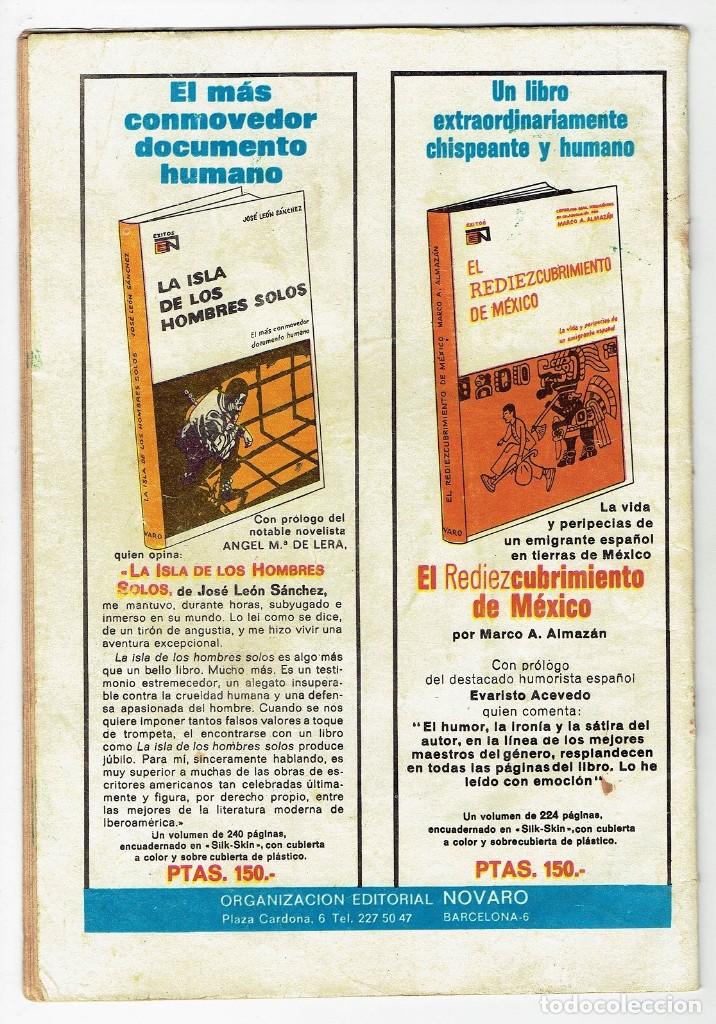 Tebeos: SUPERMAN - N&ordm; 850 - NOVARO 1972 - Foto 2