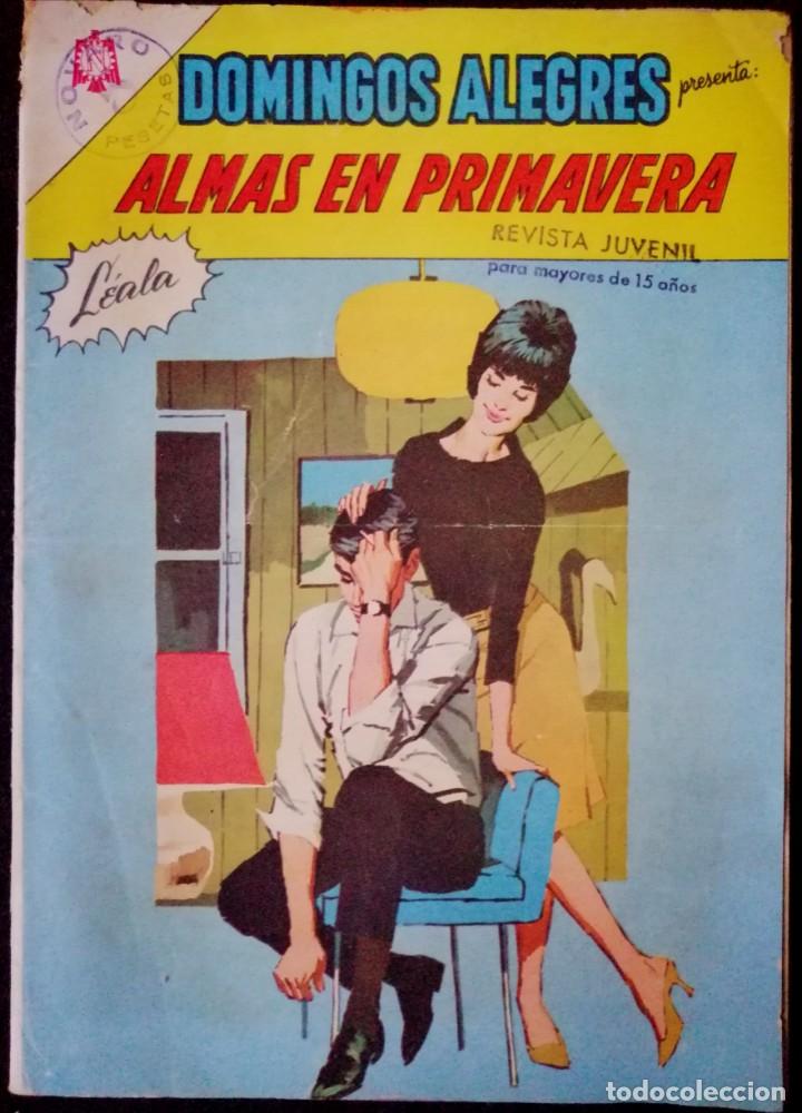 Tebeos: DOMINGOS ALEGRES N&ordm; 634 - ALMAS DE PRIMAVERA - NOVARO 1966 - Foto 1