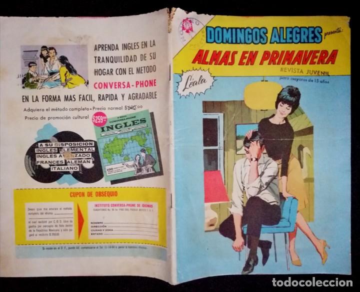 Tebeos: DOMINGOS ALEGRES N&ordm; 634 - ALMAS DE PRIMAVERA - NOVARO 1966 - Foto 2