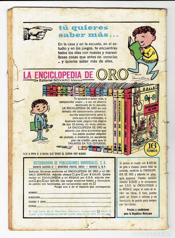 Tebeos: TOM Y JERRY N&ordm; 221 - NOVARO 1965 - Foto 2