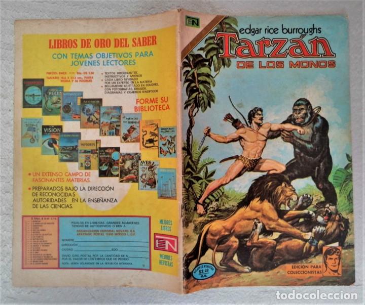 Tebeos: TARZ&Aacute;N DE LOS MONOS N&ordm; 406 - NOVARO 1974 - Foto 2