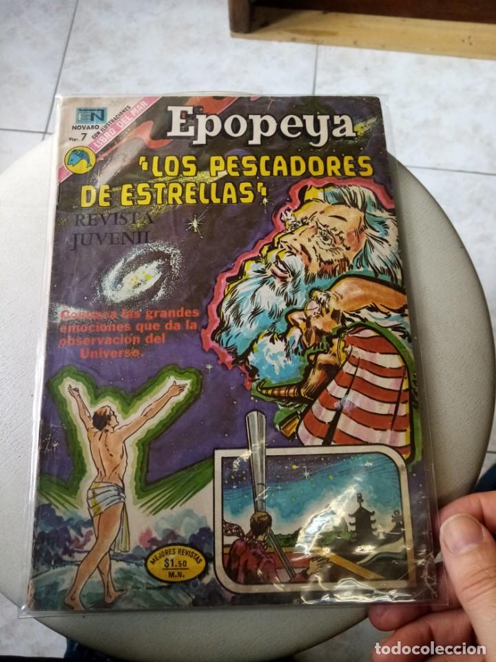EPOPEYA. Nº 209.LOS PESCADORES DE ESTRELLAS (Tebeos y Comics - Novaro - Epopeya)