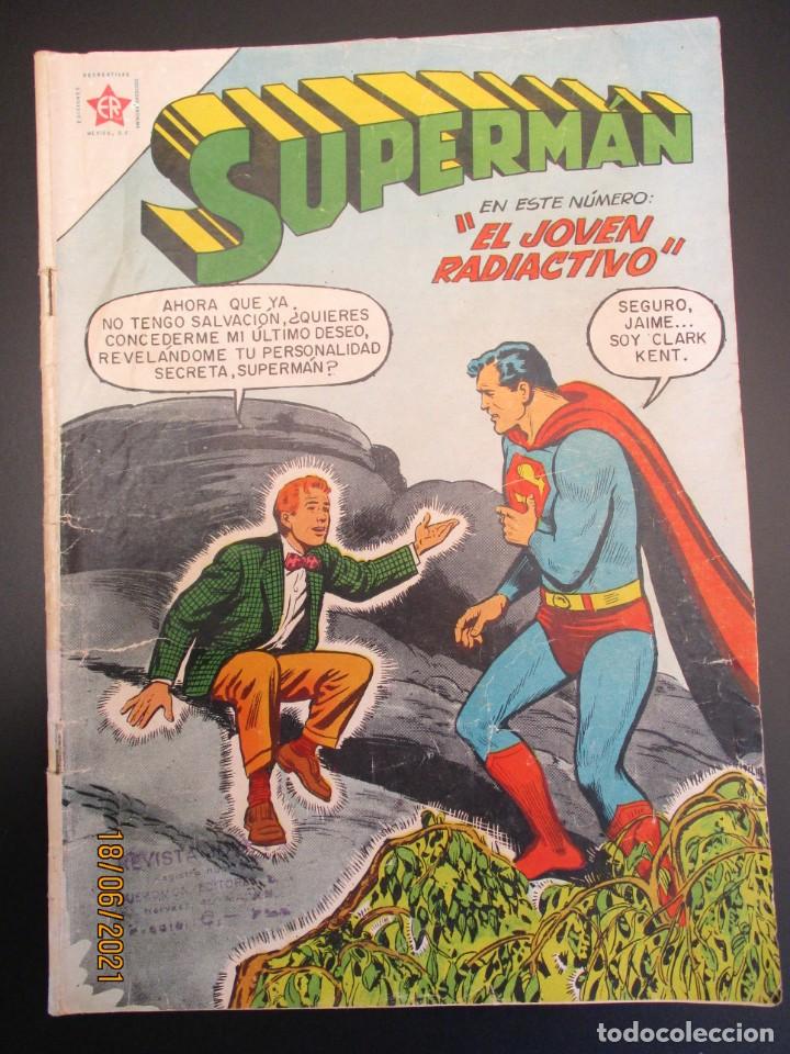 Tebeos: SUPERMAN (1952, ER / NOVARO) 123 · 1-V-1958 · SUPERMÁN - Foto 1 - 269785883