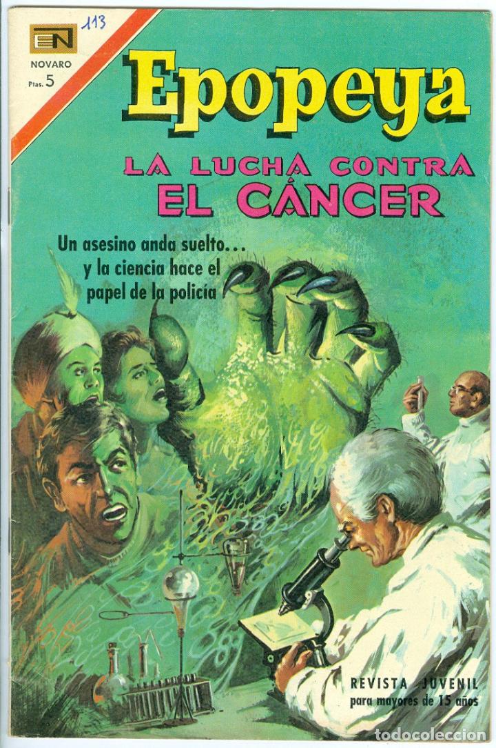 Tebeos: Novaro. Epopeya. 113. - Foto 1