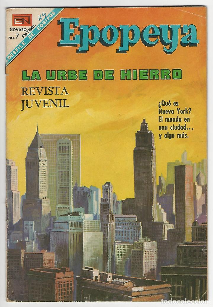 Tebeos: Novaro. Epopeya. 119. - Foto 1
