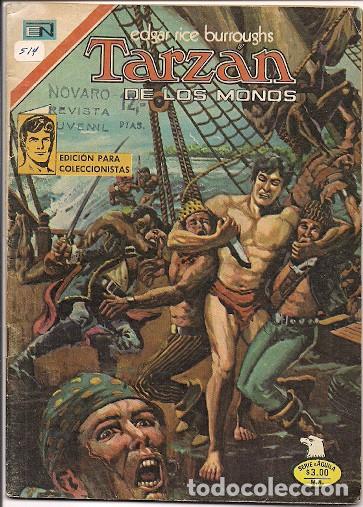 Tebeos: Novaro. Tarzan de los monos. 514. - Foto 1