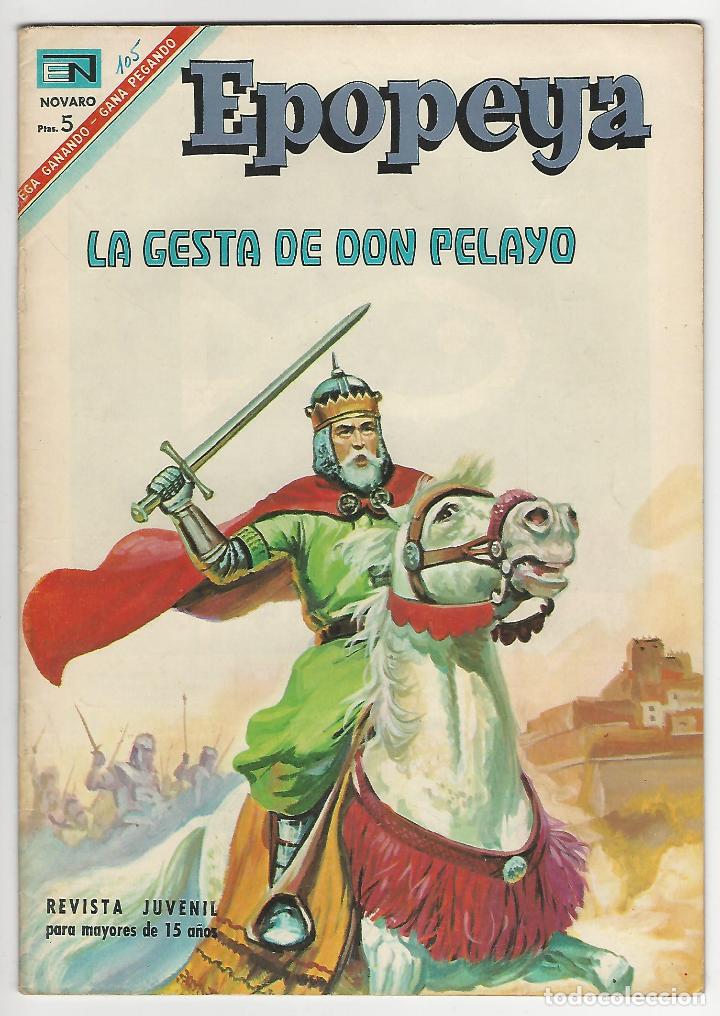 Tebeos: Novaro. Epopeya. 105. - Foto 1