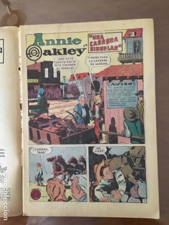 Tebeos: AVENTURA n&ordm; 537. NOVARO - 1968. ANNIE OAKLEY - Foto 2