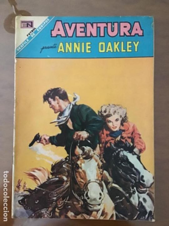 Tebeos: AVENTURA n&ordm; 537. NOVARO - 1968. ANNIE OAKLEY - Foto 1