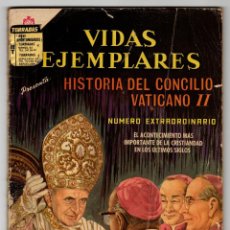Tebeos: VIDAS EJEMPLARES EXTRA Nº 9 (NOVARO 1966) HISTORIA DEL CONCILIO VATICANO II.. Lote 273948208