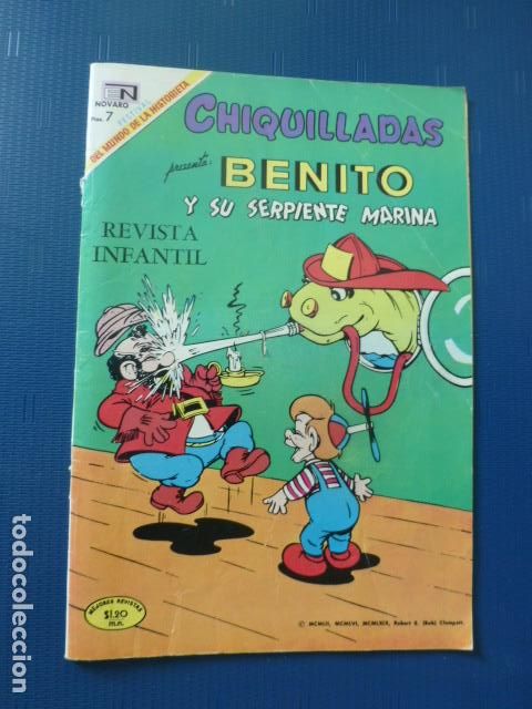Tebeos: COMIC CHIQUILLADAS N&ordm; 258 1969 DE NOVARO - Foto 1