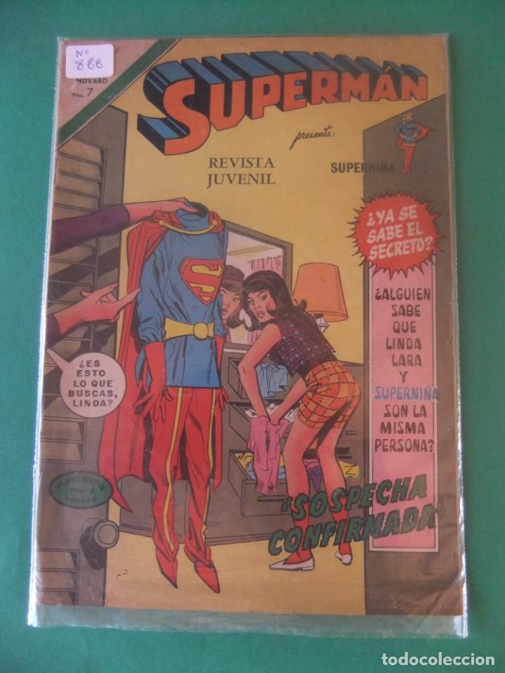 Tebeos: SUPERMAN N&ordm; 888 EDITORIAL NOVARO - Foto 1