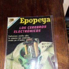 Tebeos: EPOPEYA. Nº 136. LOS CEREBROS ELECTRONICOS