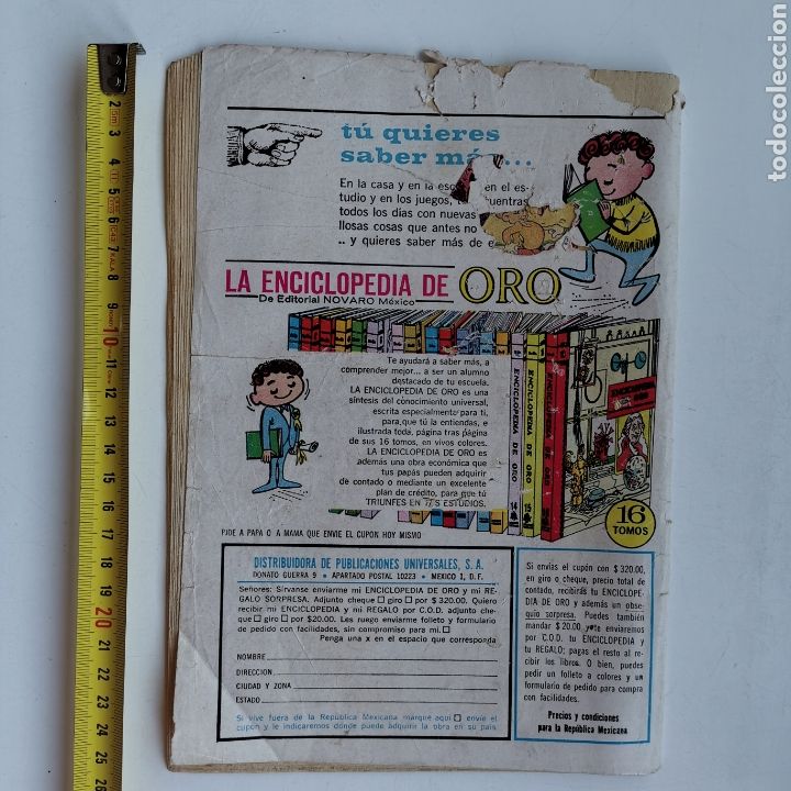 Tebeos: C&oacute;mic El conejo de la suerte. N&ordm;216 De 1965. Novaro - Foto 2