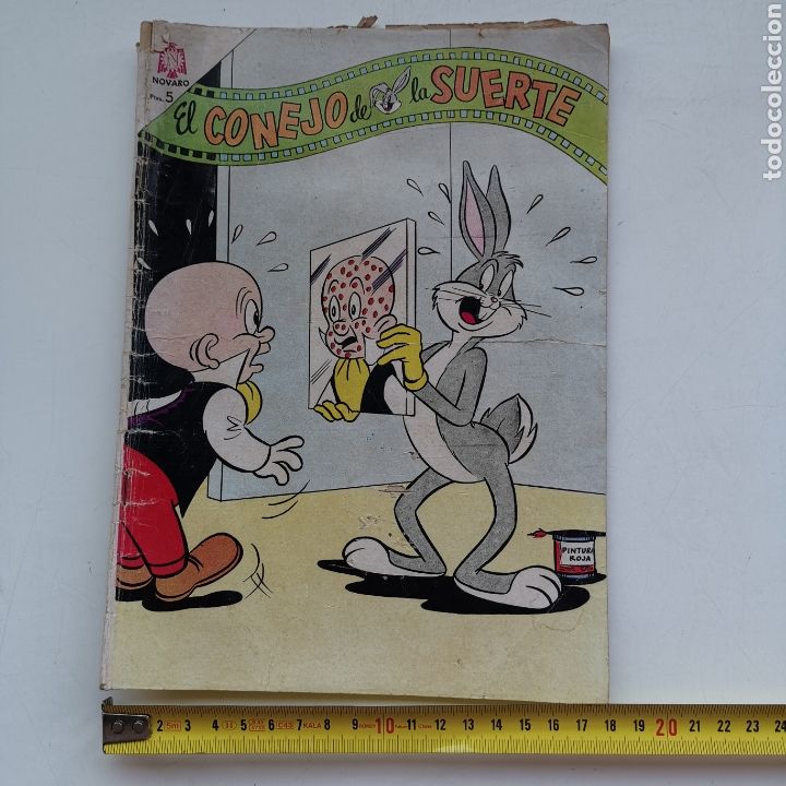 Tebeos: C&oacute;mic El conejo de la suerte. N&ordm;216 De 1965. Novaro - Foto 1