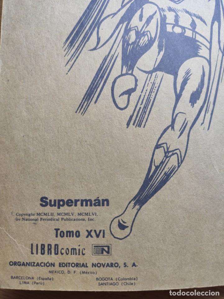 Tebeos: ANTIGUO COMIC DE SUPERMAN, LIBRO COMIC, TOMO XVI 1975 - Foto 2