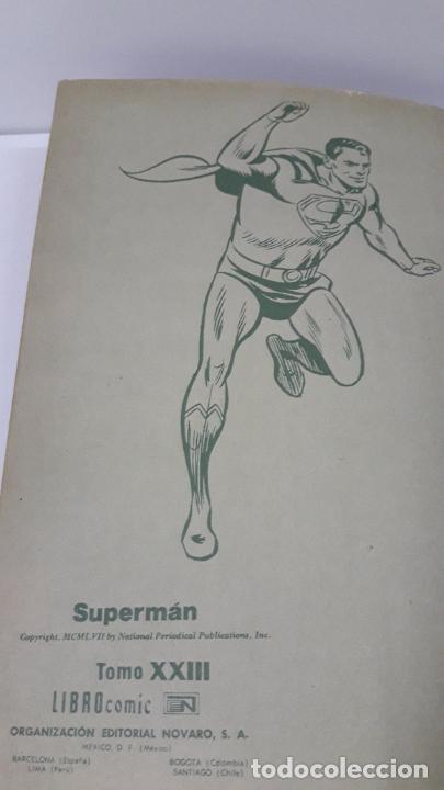 Tebeos: SUPERMAN . LIBRO COMIC - NOVARO . ORIGINAL A&Ntilde;OS 70 - Foto 9