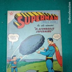 Tebeos: SUPERMAN Nº 132. 30 DE ABRIL DE 1958. EL ASOMBROSO SUPERNIÑO. EDITORIAL NOVARO.. Lote 291837438