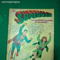 Tebeos: SUPERMAN Nº 236. 27 ABRIL 1960. LA MUCHACHA VOLADORA DE VILLACHICA.EDITORIAL NOVARO.. Lote 291849213