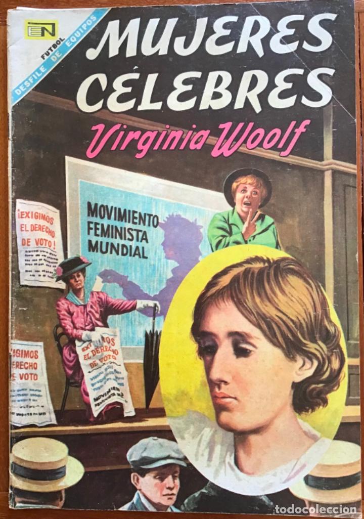 MUJERES CELEBRES, Nº 85. NOVARO, 1968 - VIRGINIA WOOLF (Tebeos y Comics - Novaro - Otros)