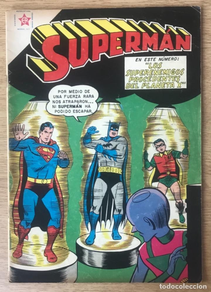 SUPERMAN 183 BATMAN Y ROBIN 1959 EDICIONES RECREATIVAS NOVARO (Tebeos y Comics - Novaro - Superman)
