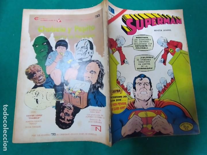 Tebeos: SUPERMAN N&ordm; 931 EDITORIAL NOVARO 1973 - Foto 1