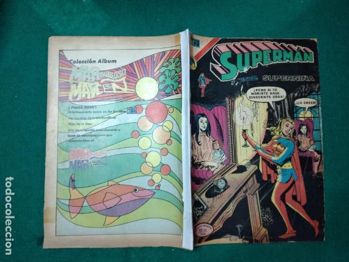 Tebeos: SUPERMAN N&ordm; 893. EDITORIAL NOVARO 1973. - Foto 1
