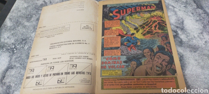 Tebeos: 2 C&Oacute;MICS SUPERMAN NOVARO - Foto 9