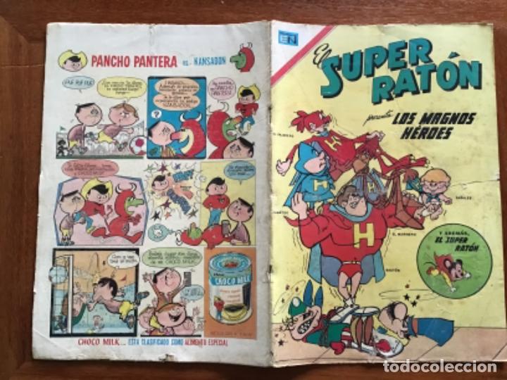 Tebeos: EL SUPER RATON. N&ordm; 185. NOVARO - 1967. - Foto 2