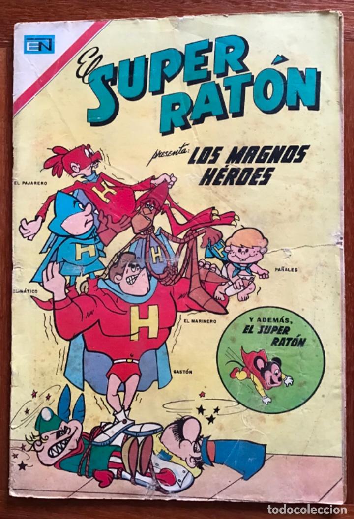 Tebeos: EL SUPER RATON. N&ordm; 185. NOVARO - 1967. - Foto 1