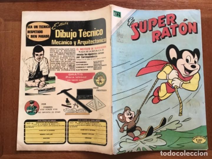 Tebeos: EL SUPER RATON. N&ordm; 222. NOVARO - 1970. - Foto 2