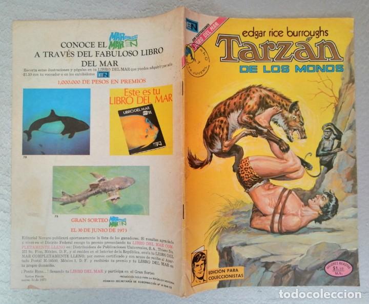 Tebeos: TARZ&Aacute;N DE LOS MONOS N&ordm; 348 - NOVARO 1973 - Foto 2