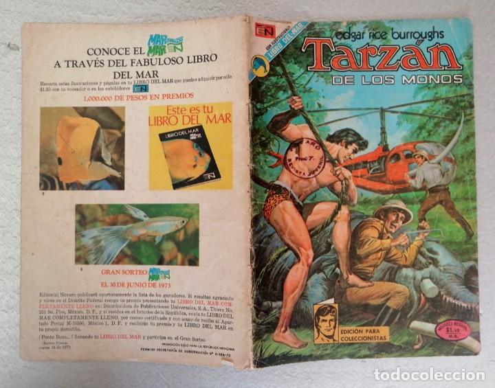 Tebeos: TARZ&Aacute;N DE LOS MONOS N&ordm; 355 - NOVARO 1973 - Foto 2