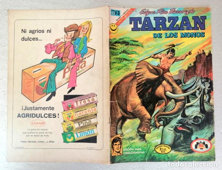Tebeos: TARZ&Aacute;N DE LOS MONOS N&ordm; 295 - NOVARO 1972 - Foto 2