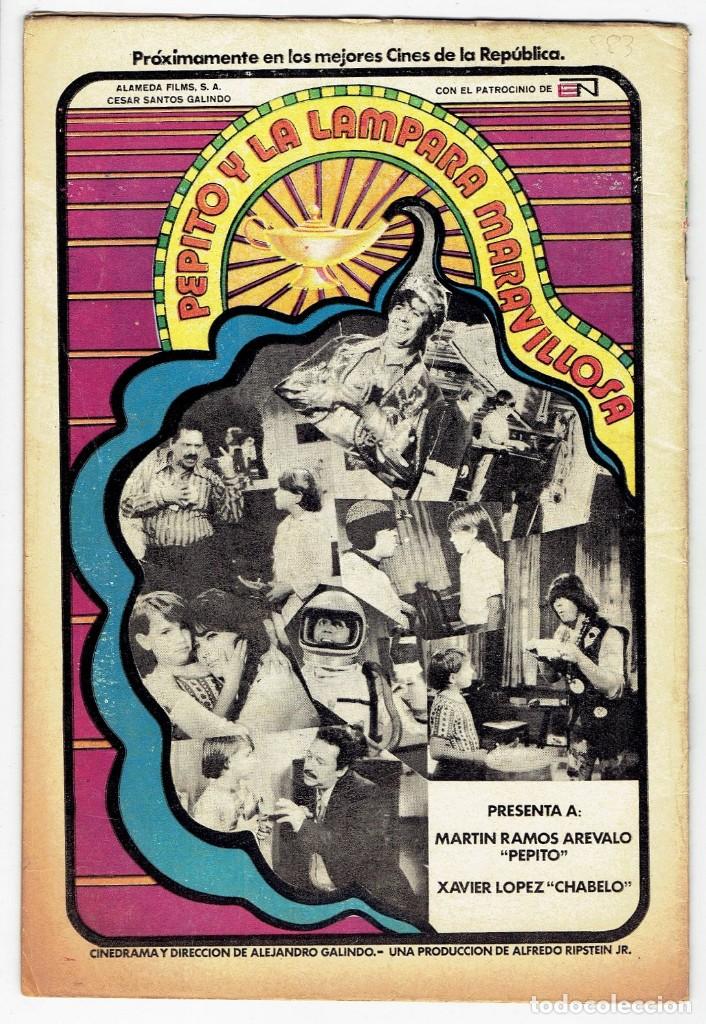 Tebeos: SUPERMAN N&ordm; 883 - NOVARO 1972 - Foto 2