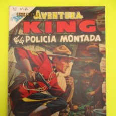 Tebeos: AVENTURA (1954, SEA / NOVARO) 17 · 1-V-1955 · KING DE LA POLICIA MONTADA. Lote 362653060
