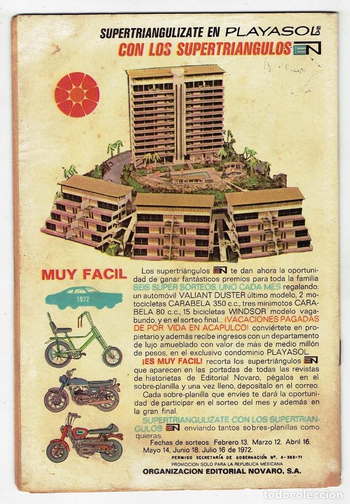 Tebeos: RED RYDER N&ordm; 275 - NOVARO 1972 - Foto 2