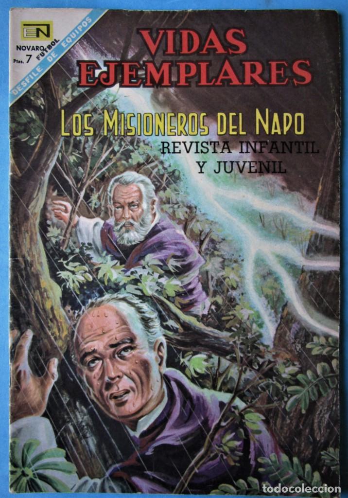 VIDAS EJEMPLARES Nº 266 - LOS MISIONEROS DEL NAPO - NOVARO 1968 ''BUEN ESTADO'' (Tebeos y Comics - Novaro - Vidas ejemplares)