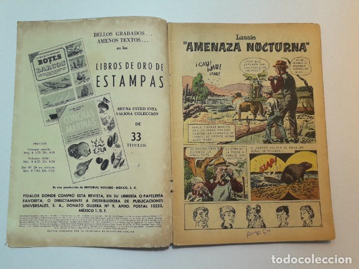 Tebeos: Domingos alegres n&deg; 403 - Lassie - original editorial Novaro - Foto 2