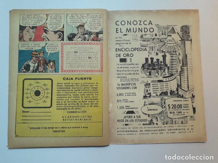 Tebeos: Domingos alegres n&deg; 403 - Lassie - original editorial Novaro - Foto 4