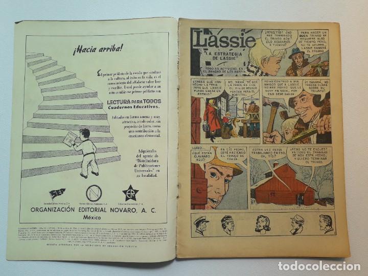 Tebeos: Domingos alegres n&deg; 344 - Lassie - original editorial Novaro - Foto 2