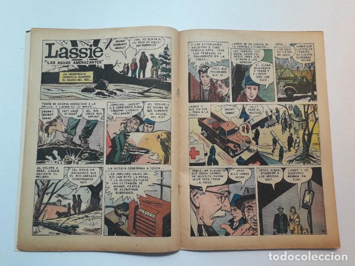 Tebeos: Domingos alegres n&deg; 344 - Lassie - original editorial Novaro - Foto 4
