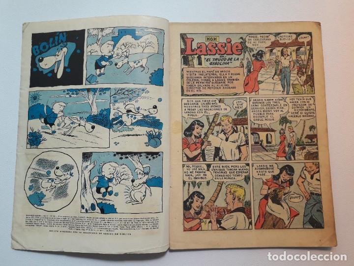 Tebeos: Domingos alegres n&deg; 244 - Lassie - original editorial Novaro - Foto 2