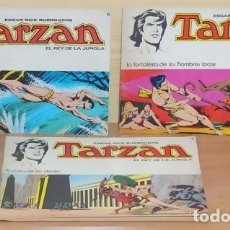 Tebeos: TARZAN - EDGAR RICE BURROUGHS - NOVARO 1979 NUMEROS 1 5 Y 6.. Lote 306493523