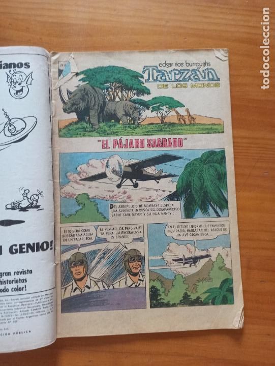 Tebeos: TARZAN N&ordm; 379 - NOVARO (8X) - Foto 4