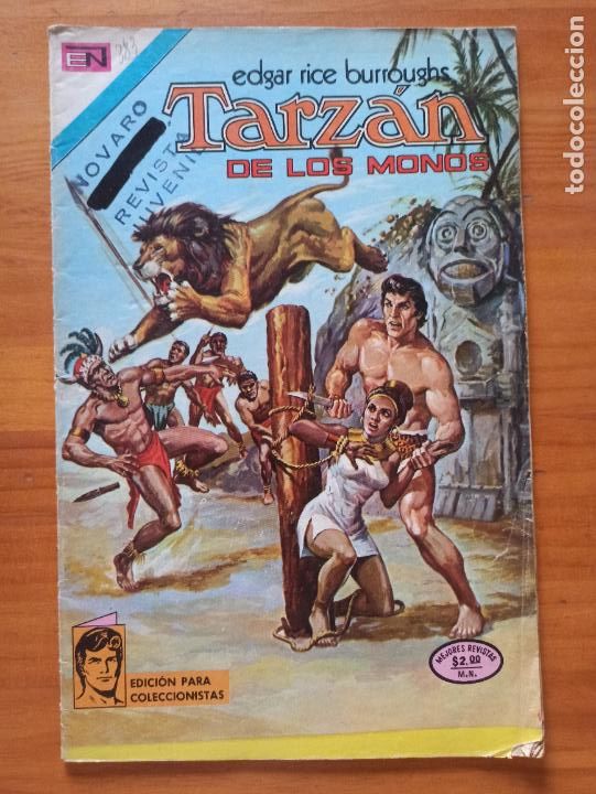 Tebeos: TARZAN N&ordm; 383 - NOVARO (8X) - Foto 1