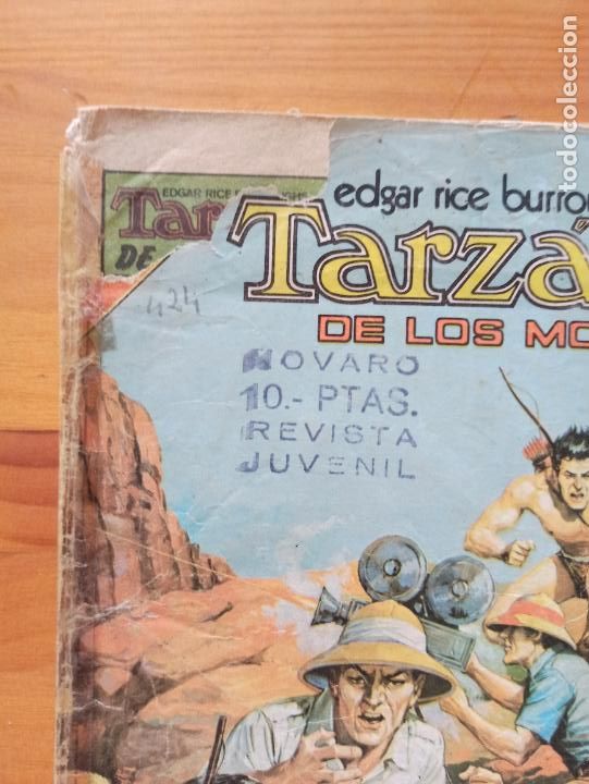 Tebeos: TARZAN N&ordm; 424 - NOVARO (8X) - Foto 2