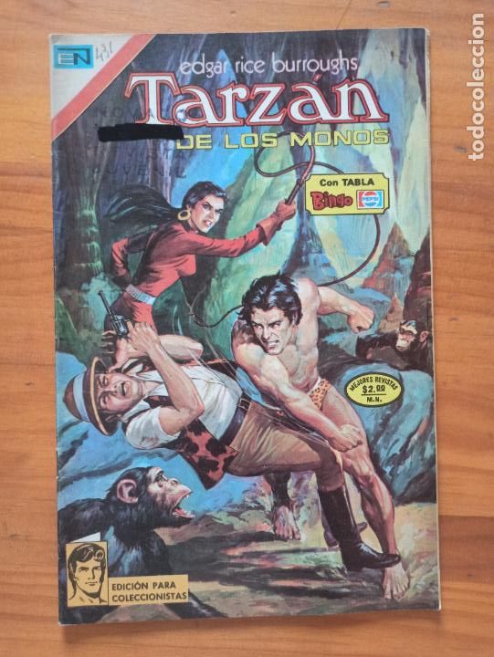 Tebeos: TARZAN N&ordm; 431 - NOVARO (8X) - Foto 1